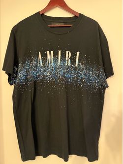 AMIRI Crystal Core Logo Painter Tee Mens Large