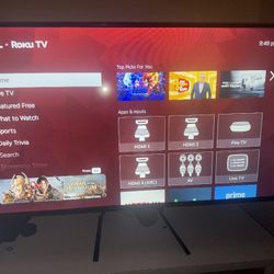 55 Inch TCL Roku TV 