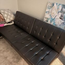 Brown Futon Couch 