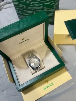 Silver day date