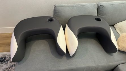 Couch Arm Tray with Cup Holder – Set of 2