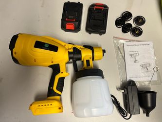 UEEKEE Cordless Electric Paint Spray Gun Kit