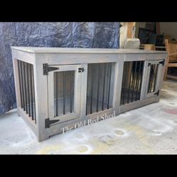Furniture Double Dog Kennel