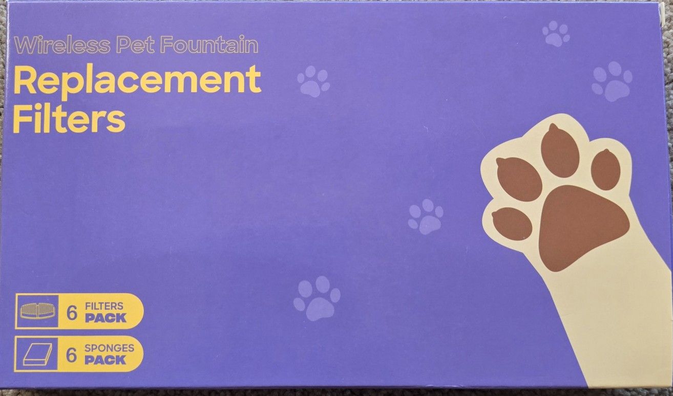 Wireless Pet Fountain Replacement Filter