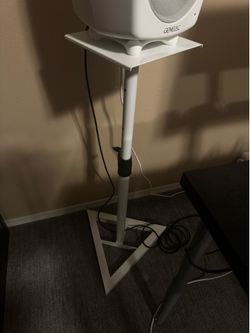 Speaker Stand white (pair)