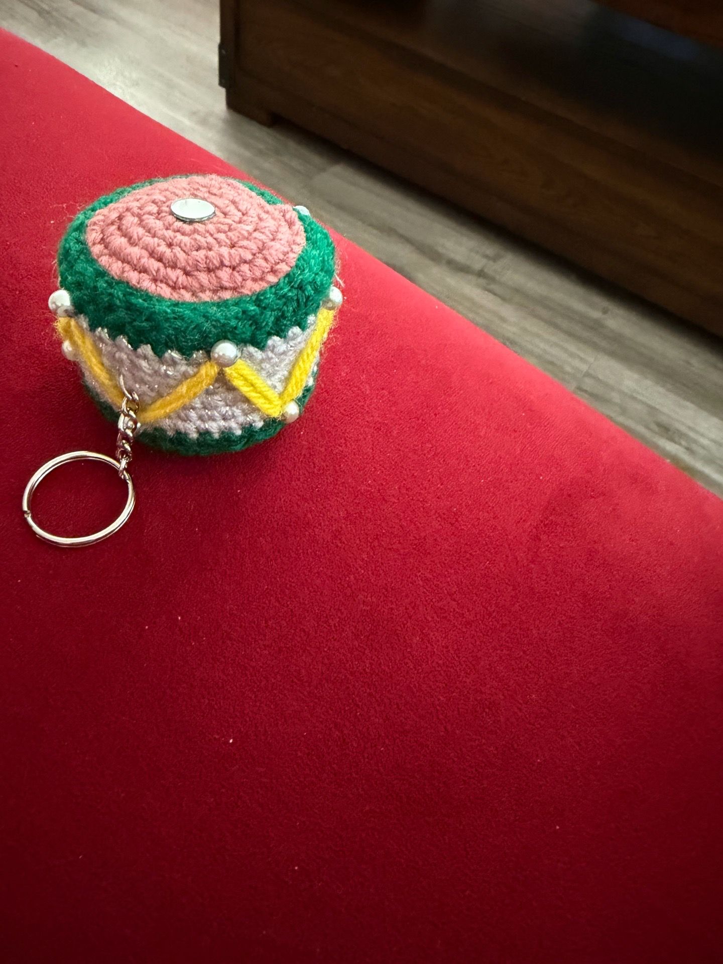 Crochet keychain