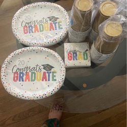 Graduation Plates And Decorations