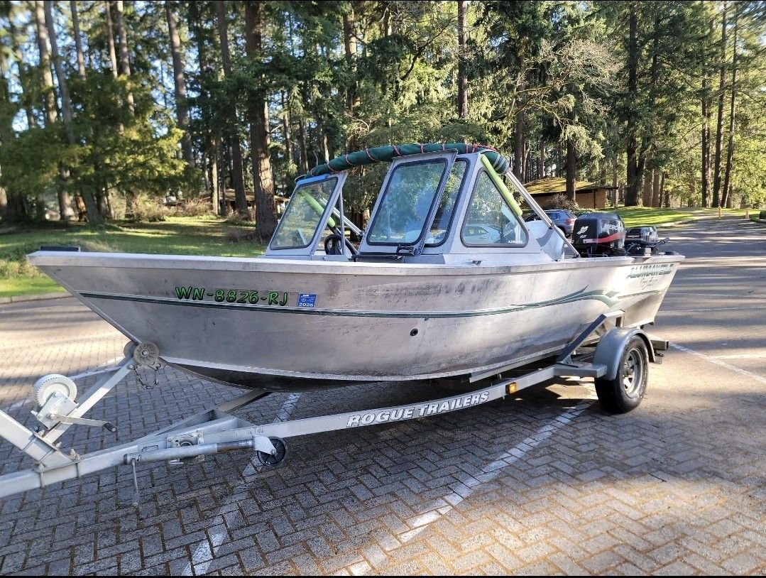 Alumnaweld Stryker Aluminum Boat Mercury Motors Trailer Titles