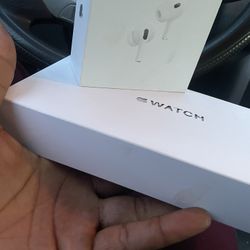 Apple AirPod Pros 2nd Generation & A Titanium Apple Watch Ultra 2