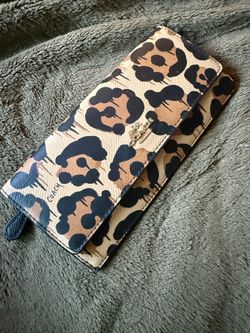 Vintage Coach Leopard Print wallet