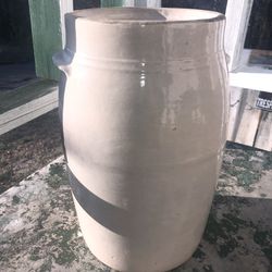 Number for pottery jug antique