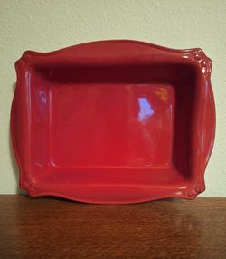 Red Rectangle Baking Dish