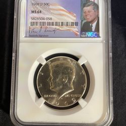 Kennedy Half Dollar 1969 D