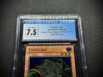 Cyber Jar - DPKB-EN010 - Ultimate Rare - CGC 7.5 - Unlimited - Yu-Gi-Oh!  for Sale in Hialeah, FL - OfferUp