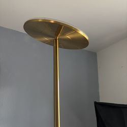 Bed Bath & Beyond Golden Floor Lamp