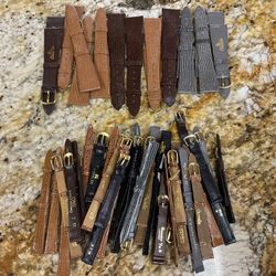 Leather and Lizard Men & Women's Watch Bands Brand New
