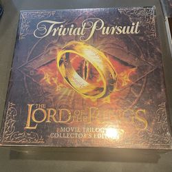 Lord Of The Rings Trivial Pursuit Unopened