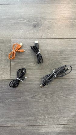 Assorted Micro USB Charging & Data Cable Bundle (4 Cables)
