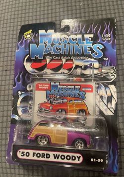 Muscle Machines '50 Ford Woody Die Cast 1:64