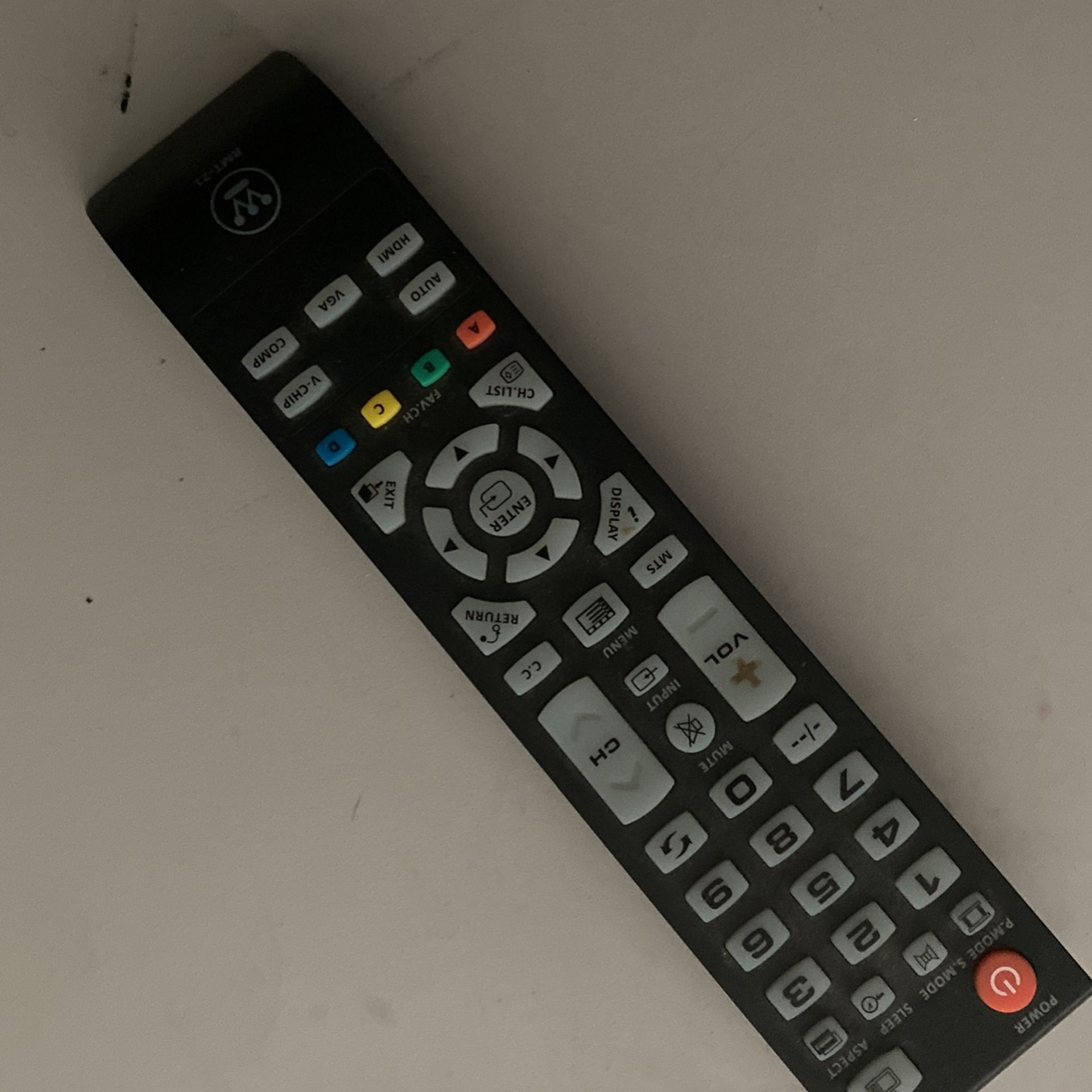 Westinghouse RMT 21 Remote