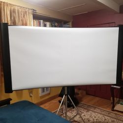 Projector and Screen For Presentations