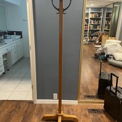 1930’s Solid Oak Coat Rack