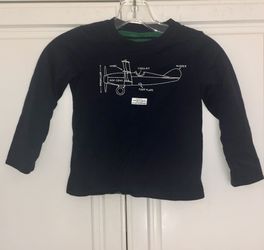Janie and Jack reversible 3/4T long sleeve airplane / pilot