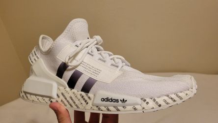 Adidas Originals NMD R1 V2 Script White GX1116 Size 10.5 for Sale in Tempe,  AZ - OfferUp