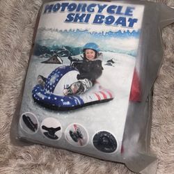 Motorcycle ski Boat 