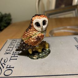 Owl trinket Box