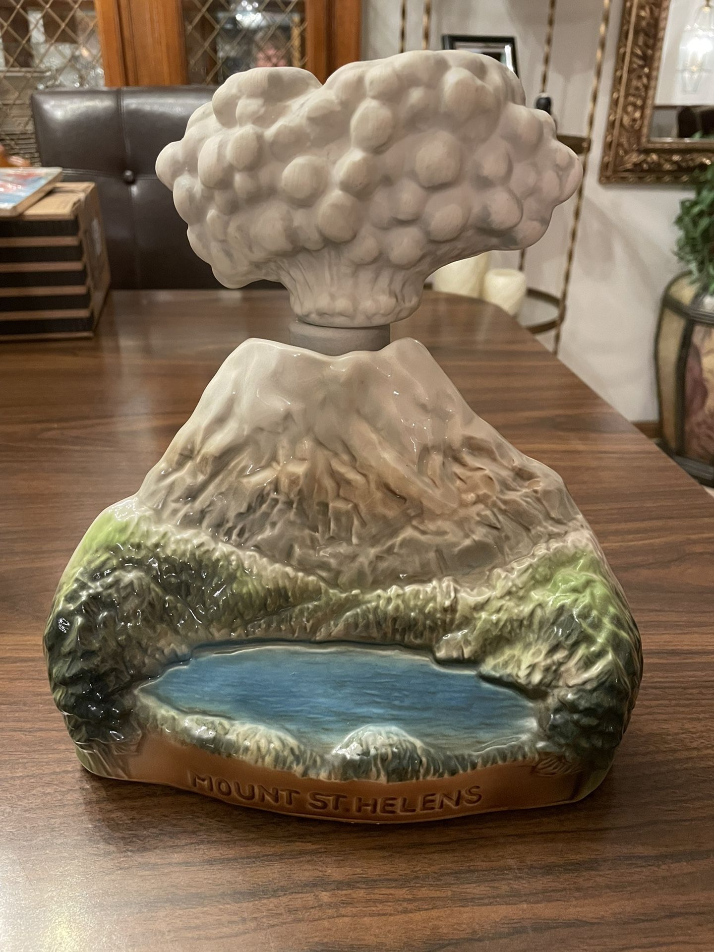 Jim Beam Mount St. Helens Decanter 