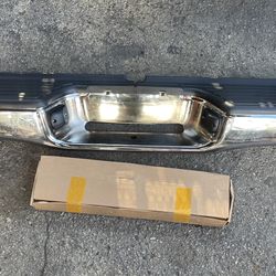 95-04 Toyota Tacoma Stainless Steel Rear Bumper chrome defensa de atras (open box )