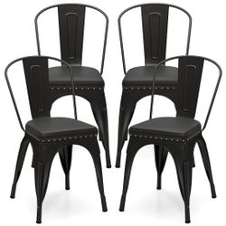 Giantex Metal Dining Chairs set of 24