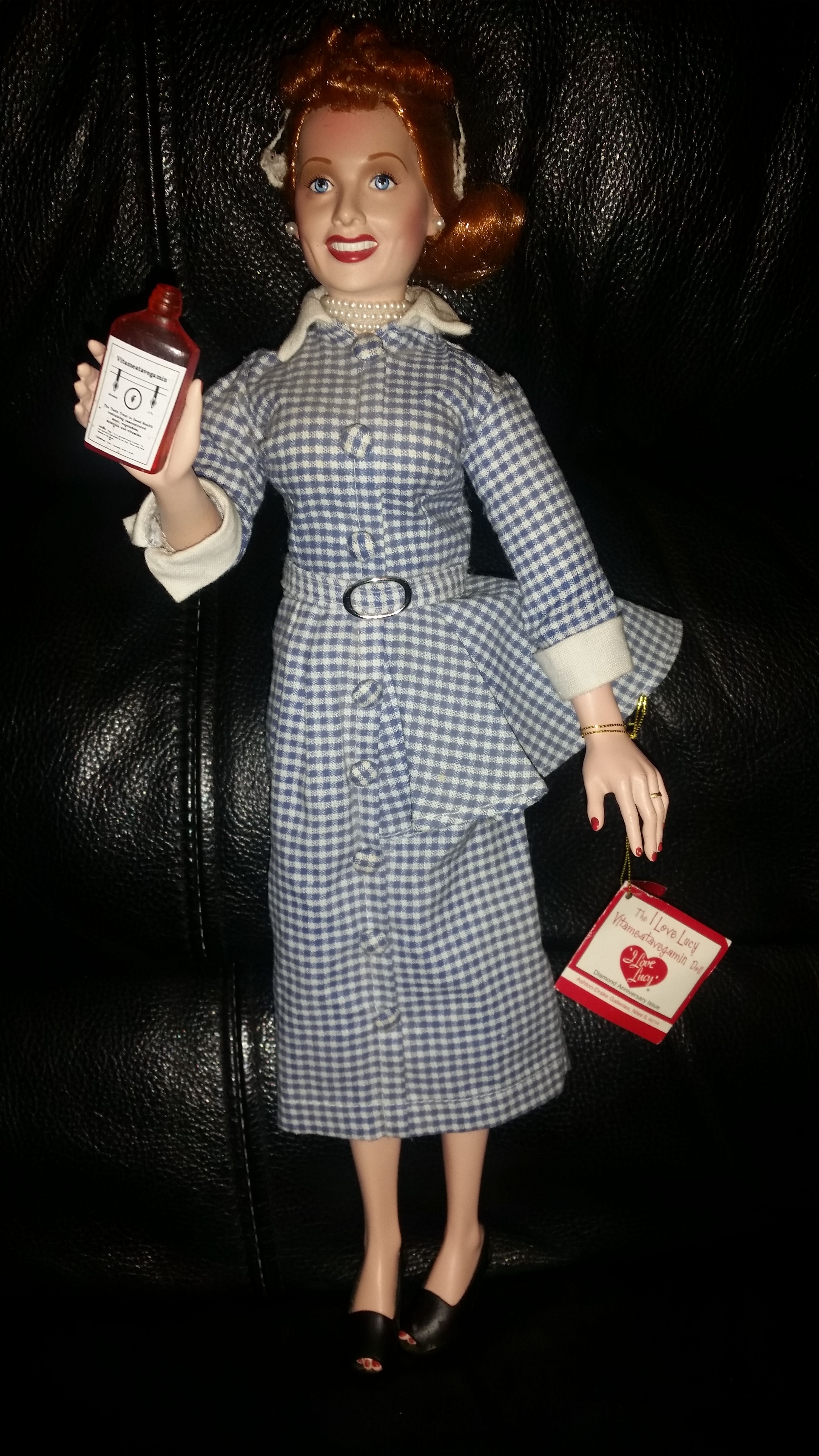 Ashton Drake I Love Lucy 60th Anniversary Vitameatavegamin Doll