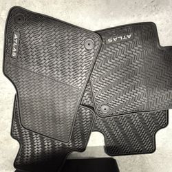 VW Atlas Rubber Floor Mats $100.00 