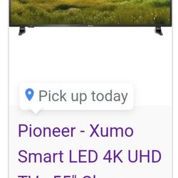 Month Old 55" Smart TV