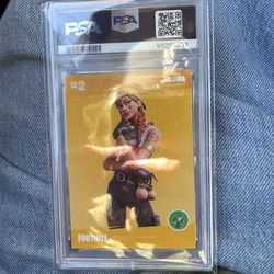 Fortnite panini card