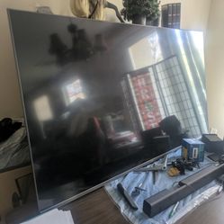 75-inch Amazon Optics Fire TV w/ Wall Mount