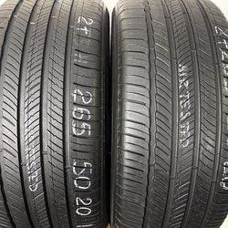 2 Tires 265 50 20 Michelin Primacy Tour As Like New 
