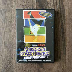 American Street Dance Championship 1 Hip Hop Bboy Breakdance DVD Movie