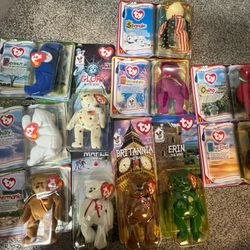 Vintage Beanie babies TY McDonalds Teenie beanies