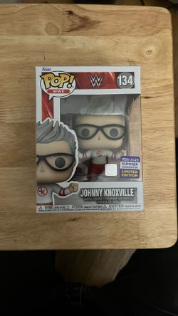 2023 Funko Pop WWE Johnny Knoxville #134 SDCC Exclusive Limited and HTF