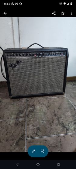 Fender Princeton Chorus Solid State Electric Guitar Combo Amplifier PR 82 - Made In USA - working - Electric Guitar Amplifier 