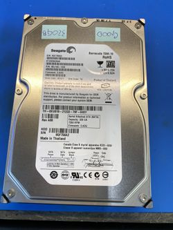 320gb 3.5” SATA hard drive USED GOOD