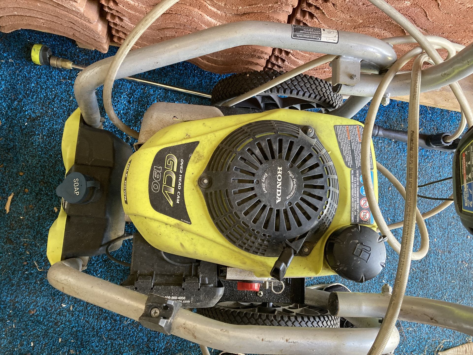 Honda pressure cleaner