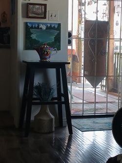 4 Wood Stools