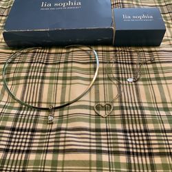 Lia Sophia Necklaces/ Matching Earrings