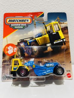 Matchbox Working Rigs MBX Road Scraper