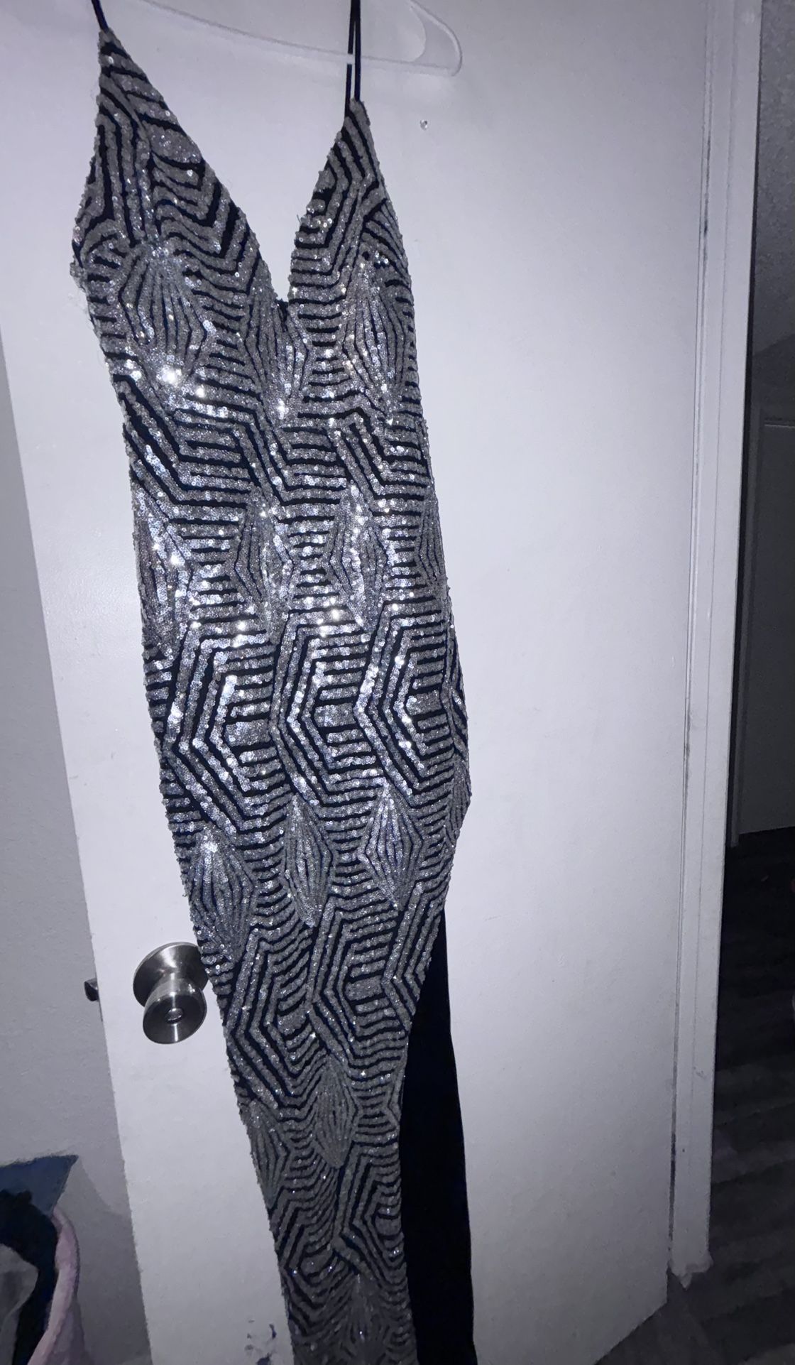 Sequin Long Dress