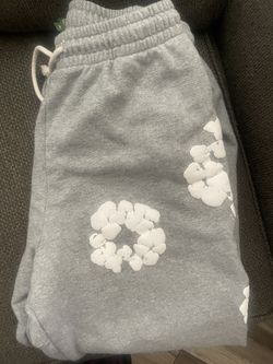 Denim Tear Size M Grey Sweatpants